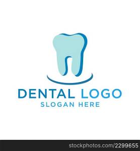 Dental Dentist Logo vector on trendy design