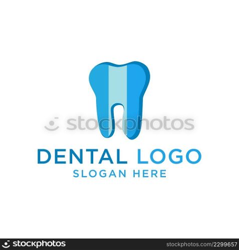 Dental Dentist Logo vector on trendy design