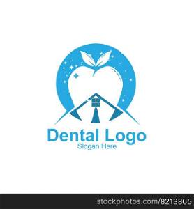 Dental Health Logo Vector, Keeping And Caring For Teeth, Design For Screen Printing, Company,Stickers,Background