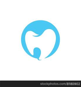 Dental logo design vector illustration