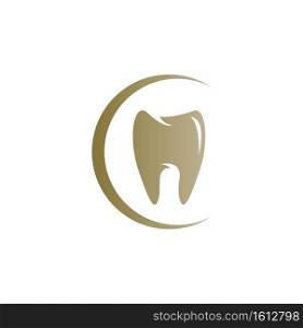Dental logo icon template vector illustration design