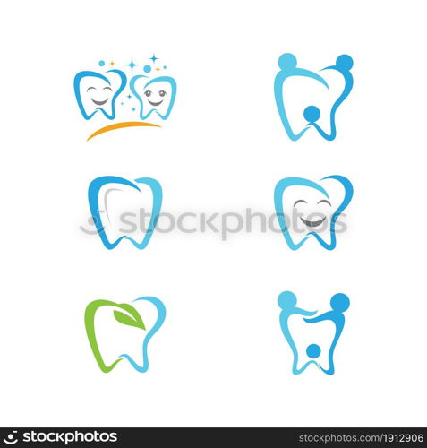 Dental logo Template vector illustration icon design