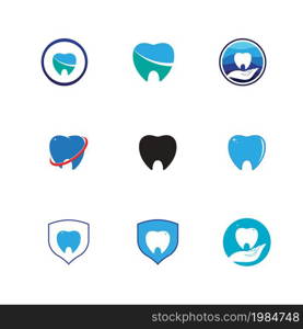 Dental logo Template vector illustration icon design