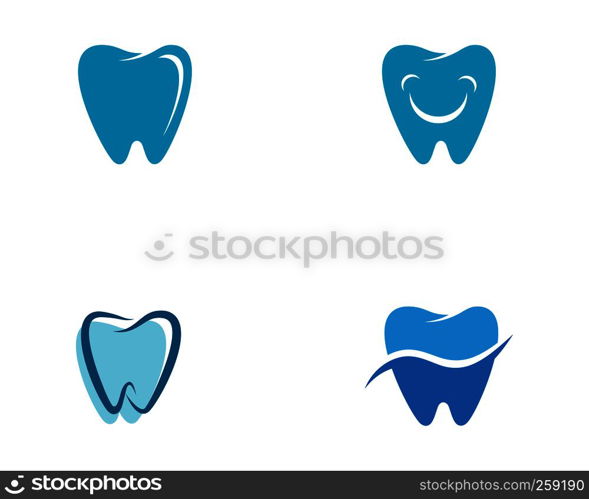 Dental logo Template vector illustration icon design