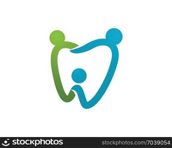 Dental logo Template vector illustration. Smile Dental logo Template vector illustration icon design