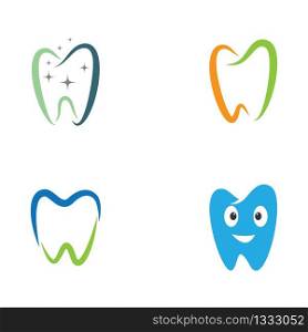 Dental logo vector icon illustration design