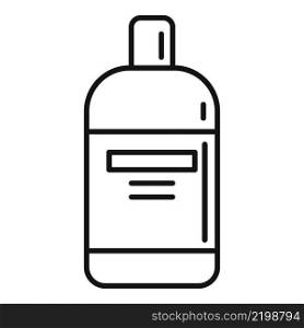 Dental mouthwash icon outline vector. Tooth product. Mouth care. Dental mouthwash icon outline vector. Tooth product