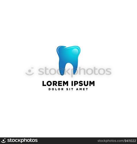 dental tooth health business logo template vector illustration icon element. dental tooth health business logo template vector illustration