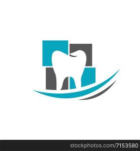 Dentist and dentistry clinic vector logo design.