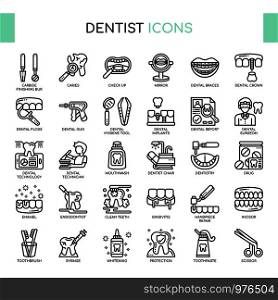 Dentist , Thin Line and Pixel Perfect Icons
