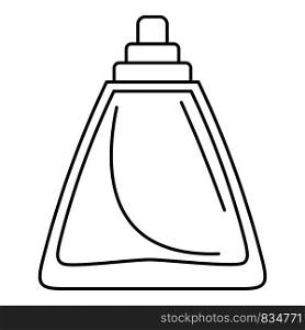 Deodorant bottle icon. Outline deodorant bottle vector icon for web design isolated on white background. Deodorant bottle icon, outline style