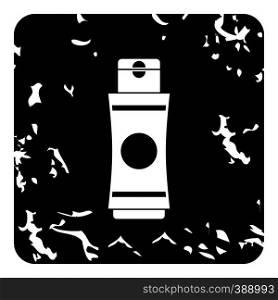 Deodorant icon. Grunge illustration of deodorant vector icon for web design. Deodorant icon, grunge style