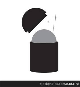 Deodorant icon vector illustration template design