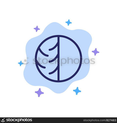 Dermatologist, Dermatology, Dry Skin, Skin, Skin Care, Skin, Skin Protection Blue Icon on Abstract Cloud Background