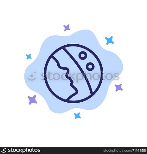Dermatology, Dry Skin, Skin, Skin Care Blue Icon on Abstract Cloud Background