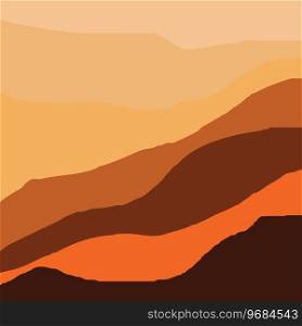 Desert background,abstract  illustration template design