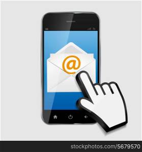 Design Concept Email Write Icon Vector Illustration EPS10