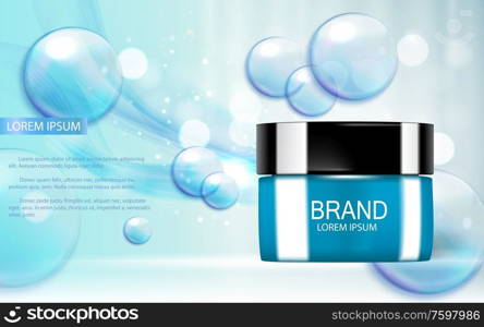 Design Cosmetics Product Template for Ads or Magazine Background. 3D Realistic Vector Iillustration. EPS10. Design Cosmetics Product Template for Ads or Magazine Background. 3D Realistic Vector Iillustration