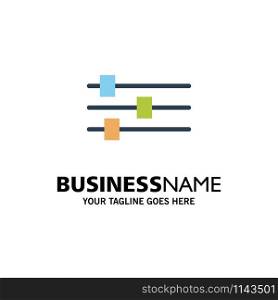 Design, Edit, Tool Business Logo Template. Flat Color