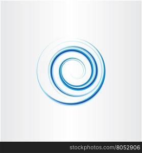 design element water wave blue illustration circle