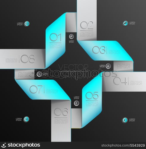 Design elements for vector sample options