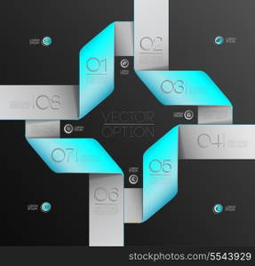Design elements for vector sample options