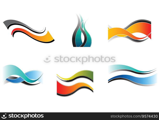 Design elements vector image