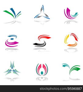 Design elements vector image
