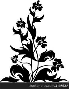 Design floral tattoo simbol for your design