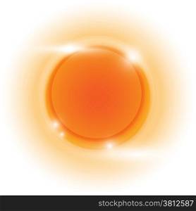 Design orange glow circle vector abstract background, stock vetor