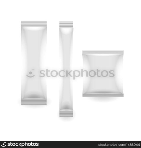 Design packaging plastic paper sachet stick