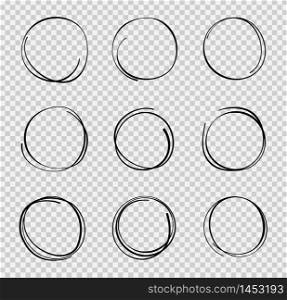 Design sketch hand drawn circle. Graphic round doodle in sketch style.Draft bubble of pencil. vector illustration eps10. Design sketch hand drawn circle. Graphic round doodle in sketch style.Draft bubble of pencil. vector