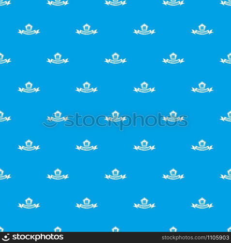 Design stationery pattern vector seamless blue repeat for any use. Design stationery pattern vector seamless blue