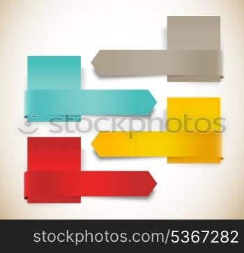 Design template. Abstract colorful illustration