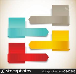 Design template. Abstract colorful illustration