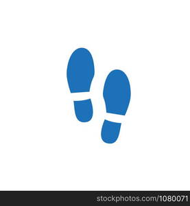 design vector human footprint icon symbol.. design vector human footprint icon symbol