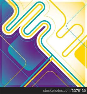 Designed technology background with abstraction