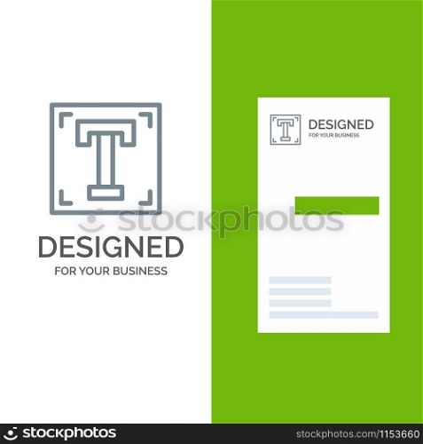 Designer, Font, Path, Program, Text Grey Logo Design and Business Card Template