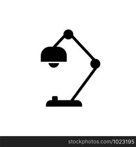 Desk lamp icon vector design template