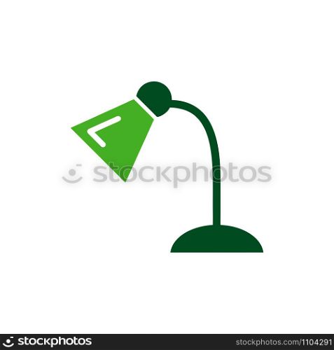 Desk lamp icon Vector design templates on white background