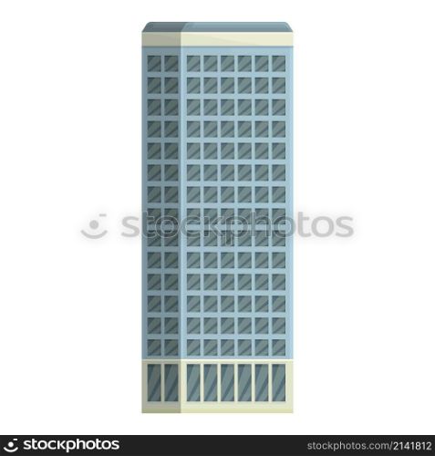 Desk multistory icon cartoon vector. Building house. Residential apartment. Desk multistory icon cartoon vector. Building house