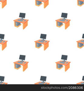 Desk pattern seamless background texture repeat wallpaper geometric vector. Desk pattern seamless vector