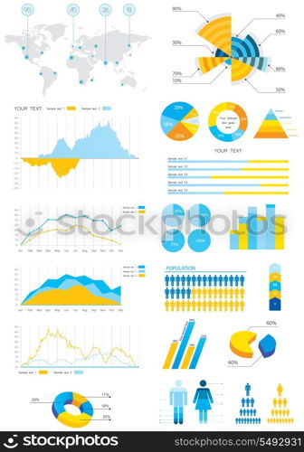 detail info-graphic vector illustration