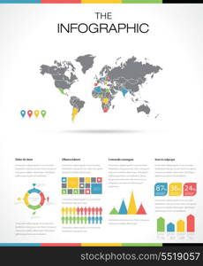 Detail infographic vector illustration