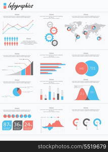 Detail infographic vector illustration