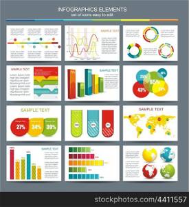 Detail infographic vector illustration. World Map and Information Graphics