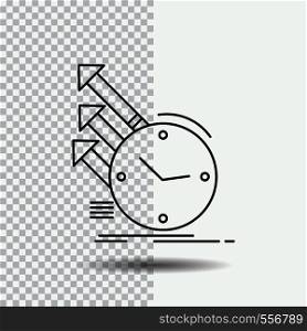 detection, inspection, of, regularities, research Line Icon on Transparent Background. Black Icon Vector Illustration. Vector EPS10 Abstract Template background