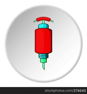 Detonator icon. Cartoon illustration of detonator vector icon for web. Detonator icon, cartoon style