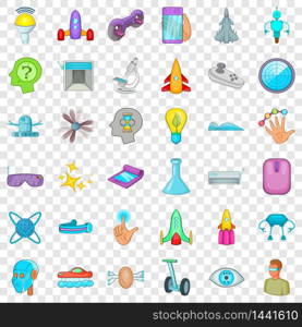 Device icons set. Cartoon style of 36 device vector icons for web for any design. Device icons set, cartoon style