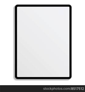Device ipad pro for illustrators on white background. Device ipad pro for illustrators on white background.